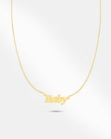 Personalize Script Necklace