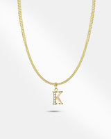 Personalize Block Letter Necklace
