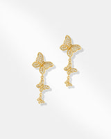 Butterfly Design Drop Earring