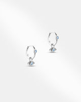 Evil Eye Hoop Drop Earring-2