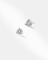 Zirconia Heart Stud Earring