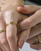 Safety Pin Design Ring-1