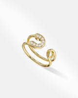 Safety Pin Design Ring