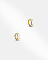 Aya Baguette Huggie Hoop