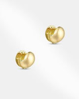 Dome Huggie Hoop Earring
