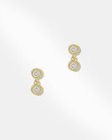 Cubic Zirconia Drop Earring-1