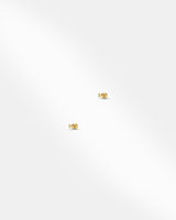 18K Gold Ball Stud Earring-6