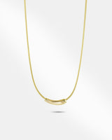 Gold Plated Long Chain Necklace