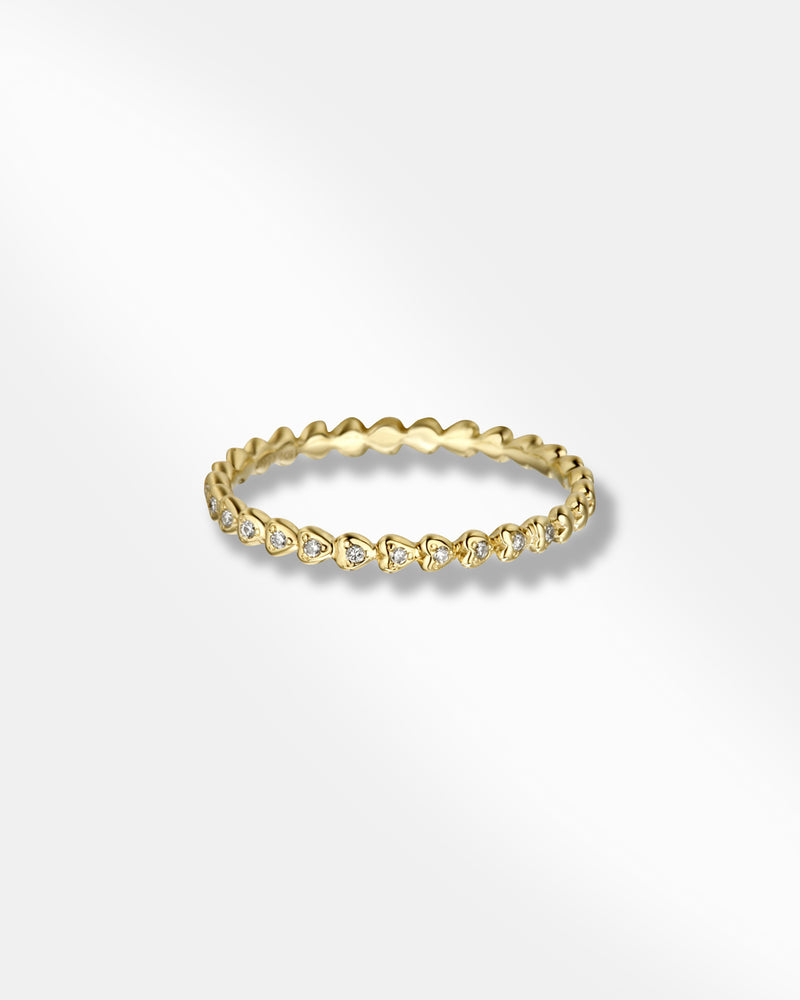 Gold Plated Multi Stone Ring