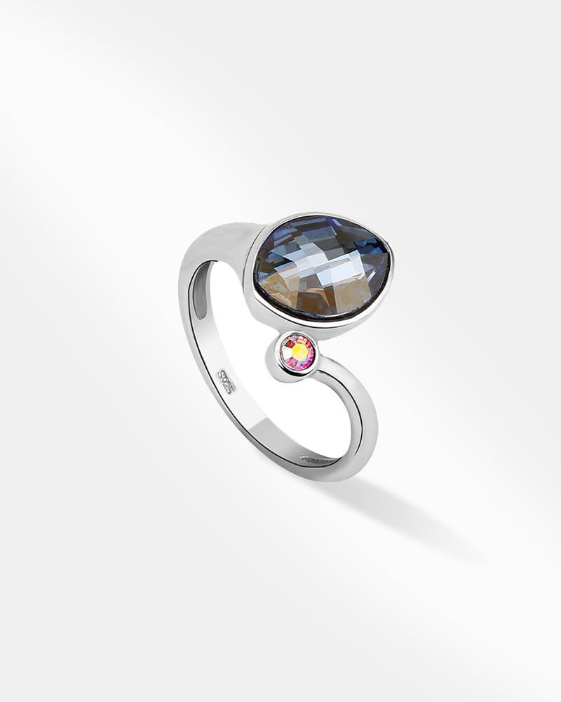 Sterling Silver Ring With Gemstone