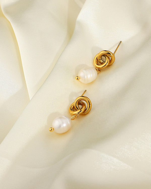 Pearl Drop Earring for Women-1