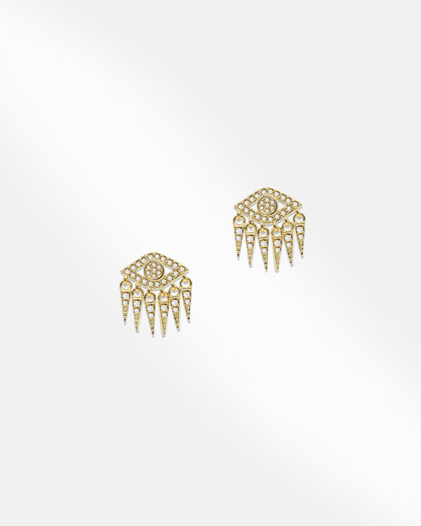 18K Gold Plated Drop Earring