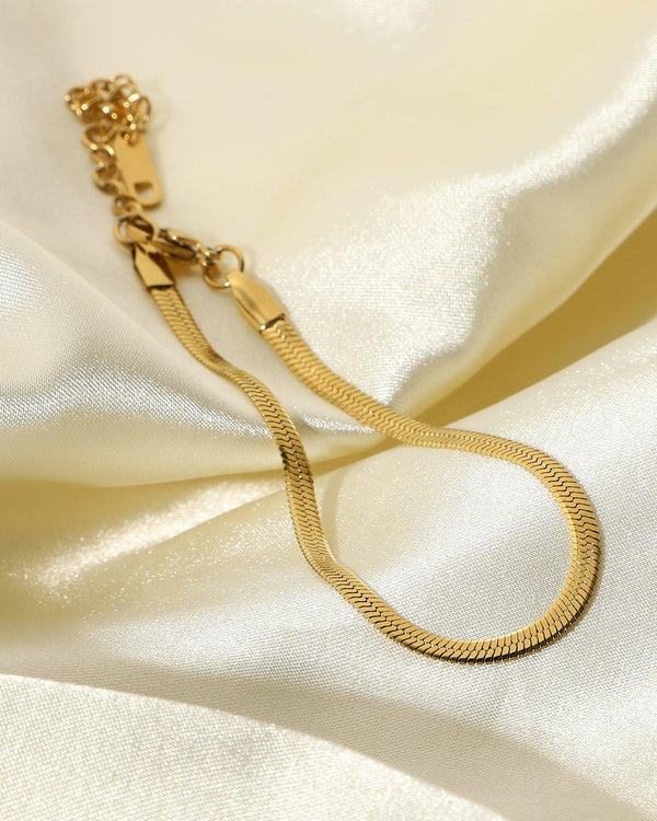 18k Gold Chain Bracelet for Women-1