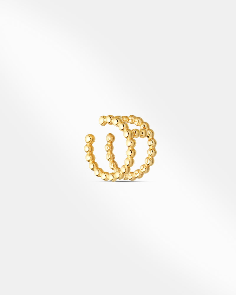 Gold Plated Cuff Earring