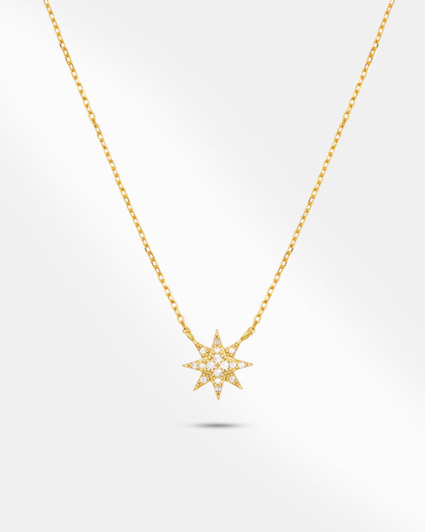 Star Pendant Chain Necklace