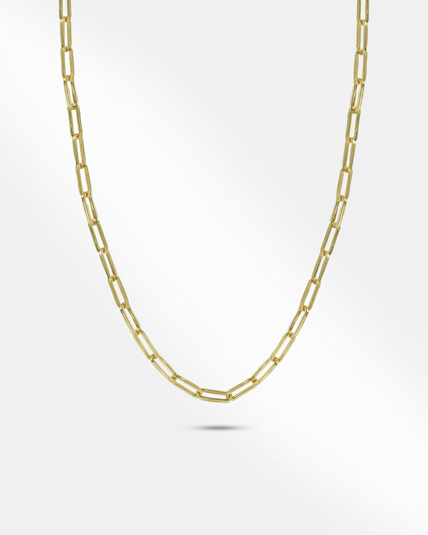 Gold Plated Clip Link Chain