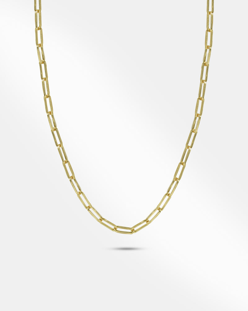 Gold Plated Clip Link Chain