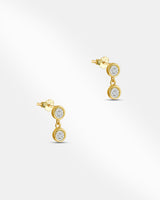 Cubic Zirconia Drop Earring